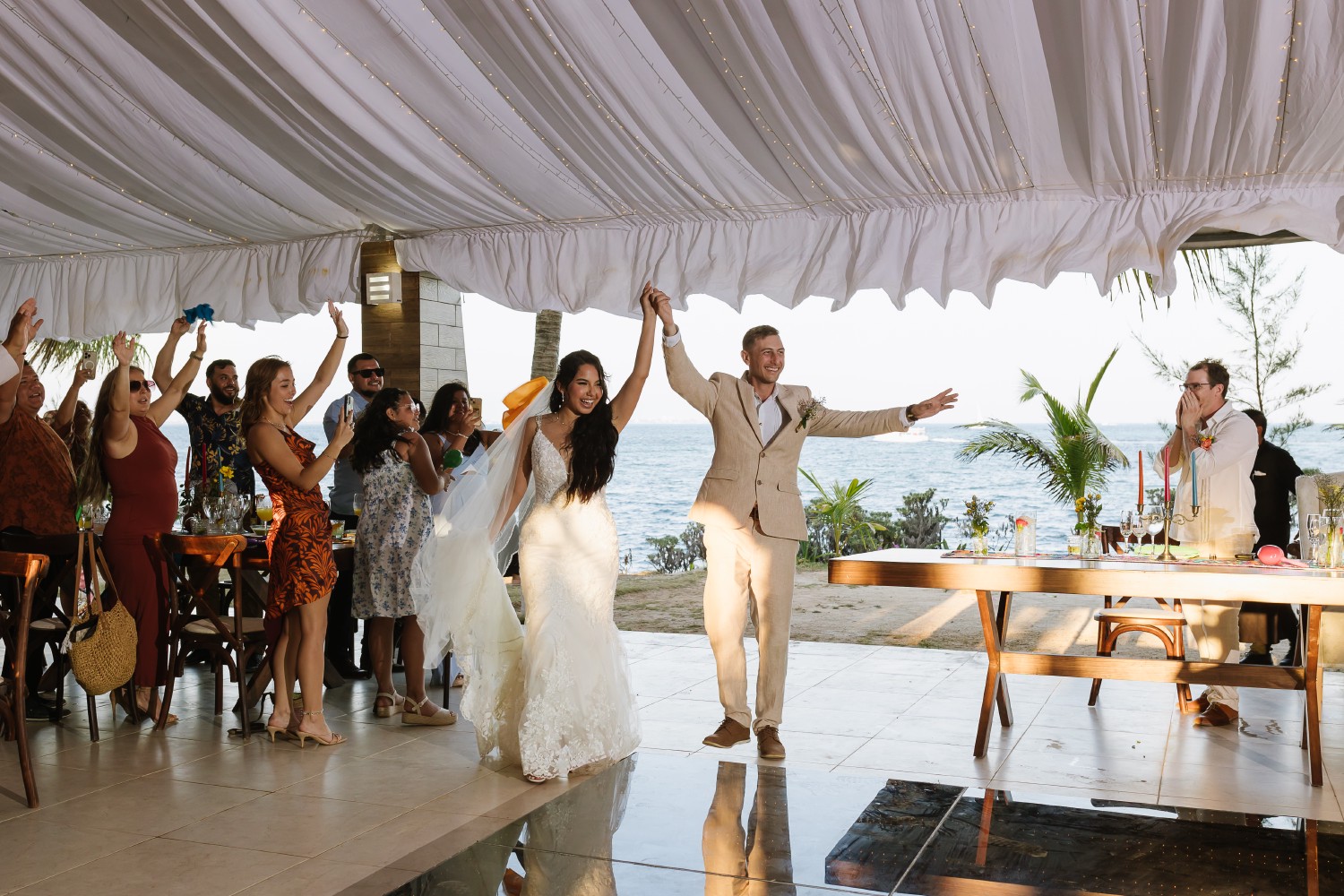 ocean weddings cancun