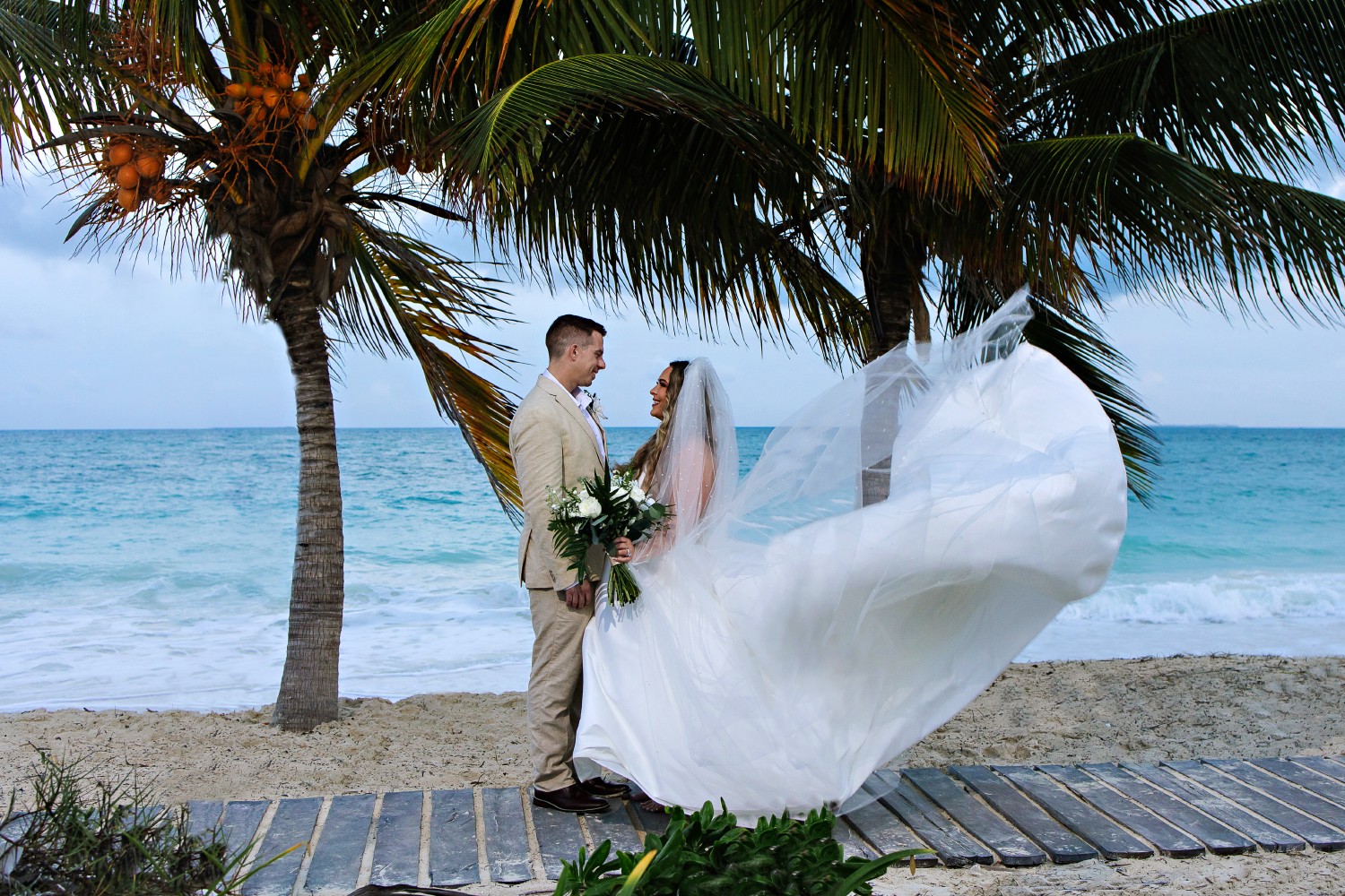 punta blanca wedding photography