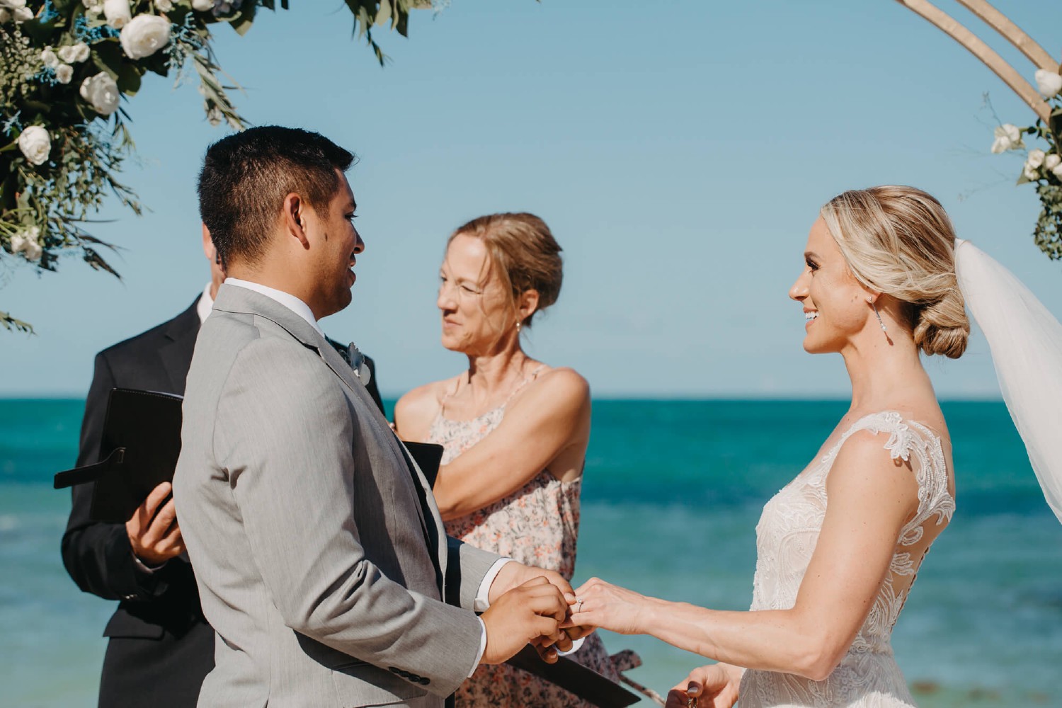 villa isla blanca wedding photos