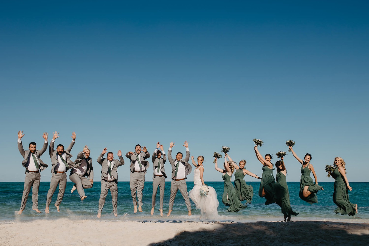 villa isla blanca wedding photos