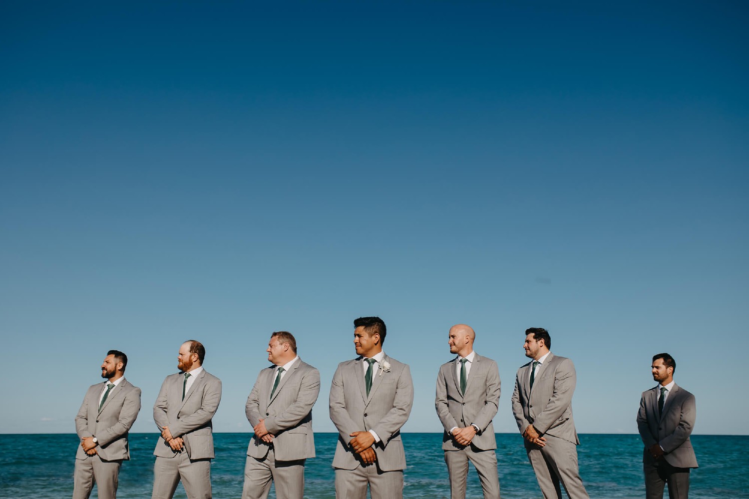 villa isla blanca wedding photos