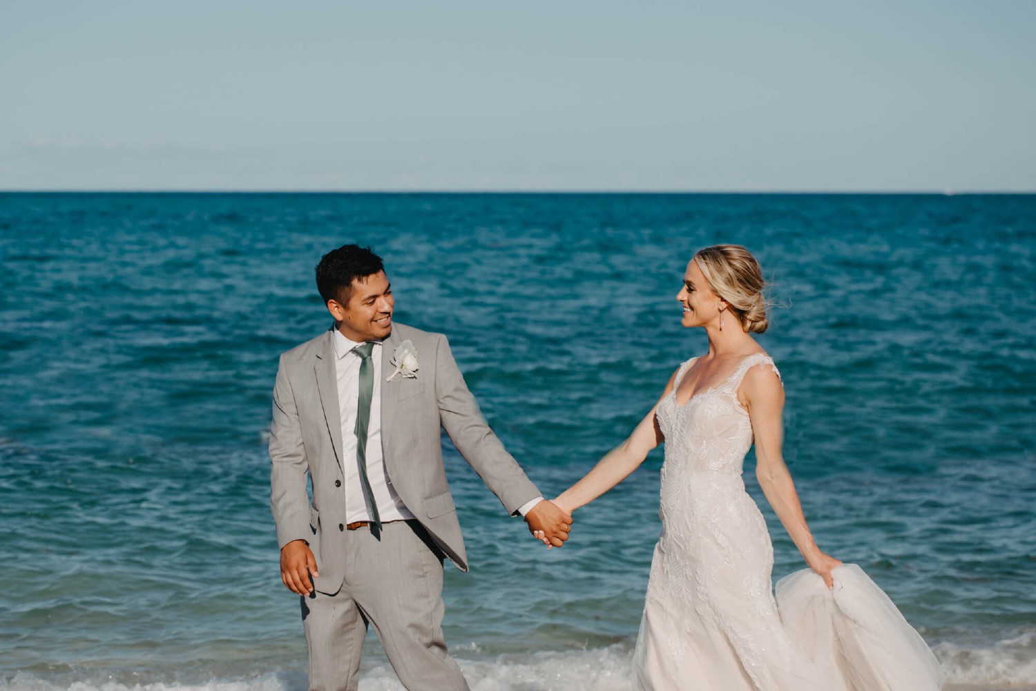 villa isla blanca wedding photos