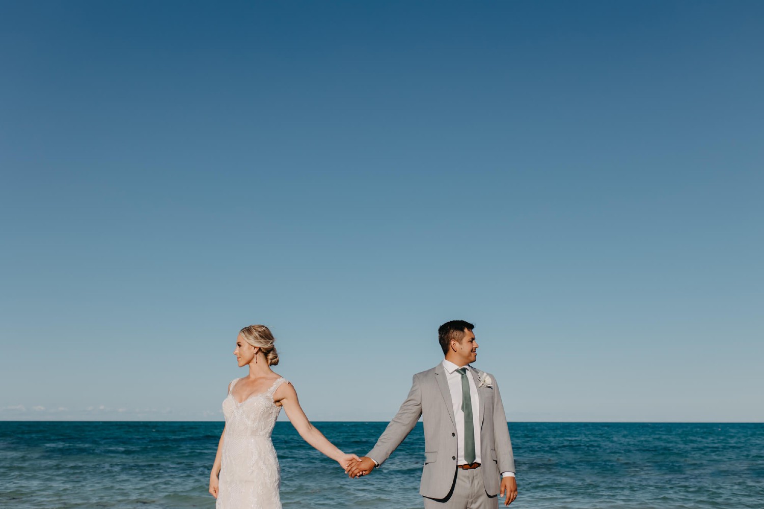 villa isla blanca wedding photos