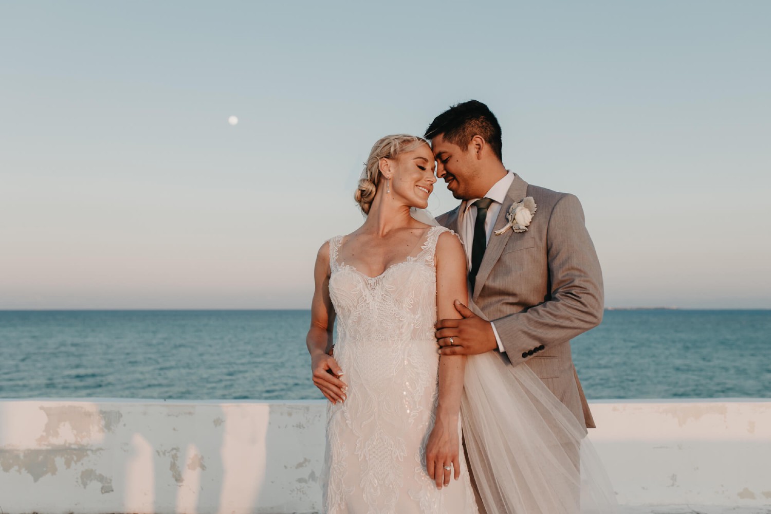 villa isla blanca wedding photos