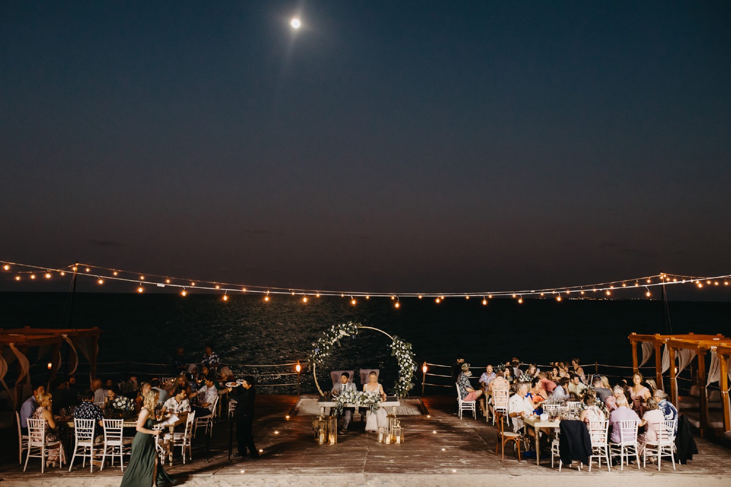 villa isla blanca wedding photos