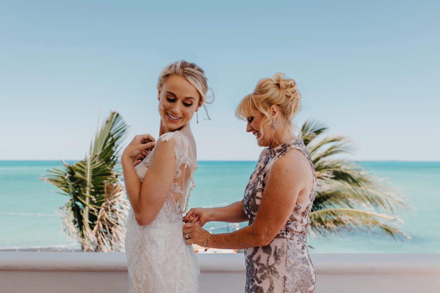 villa isla blanca wedding photos