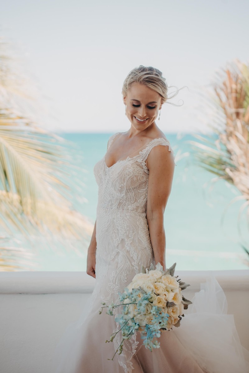 villa isla blanca wedding photos