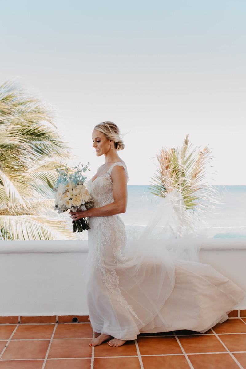 villa isla blanca wedding photos