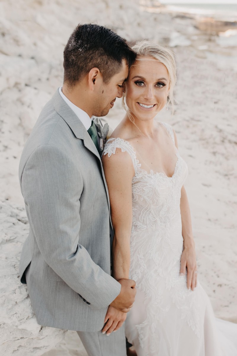 villa isla blanca wedding photos