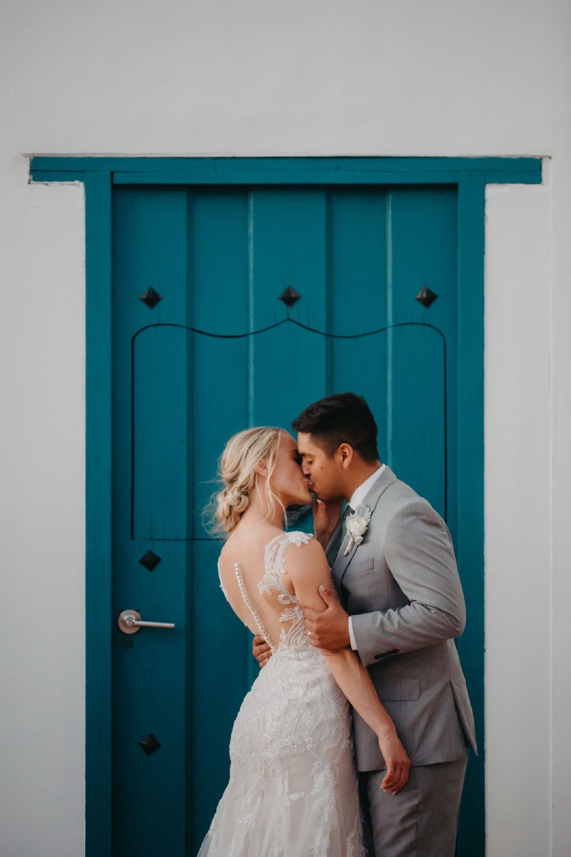 villa isla blanca wedding photos